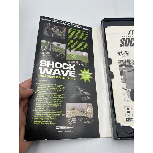 FIFA International Soccer (3DO, 1994) Complete In Box Tested - Picture 5 of 8